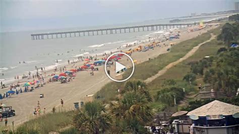 webcam cherry grove pier|North Myrtle Beach Webcam 